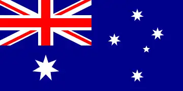 Bandera de Australia.