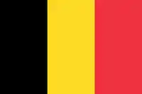 Bandera de Bélgica.