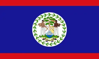 Bandera de Belice.