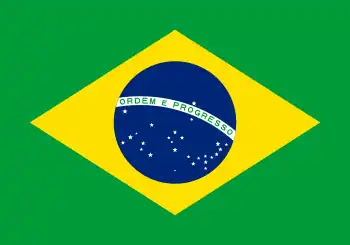 Bandera de Brasil.