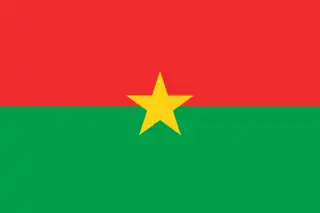 Bandera de Burkina Faso