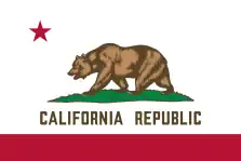 Bandera de California.