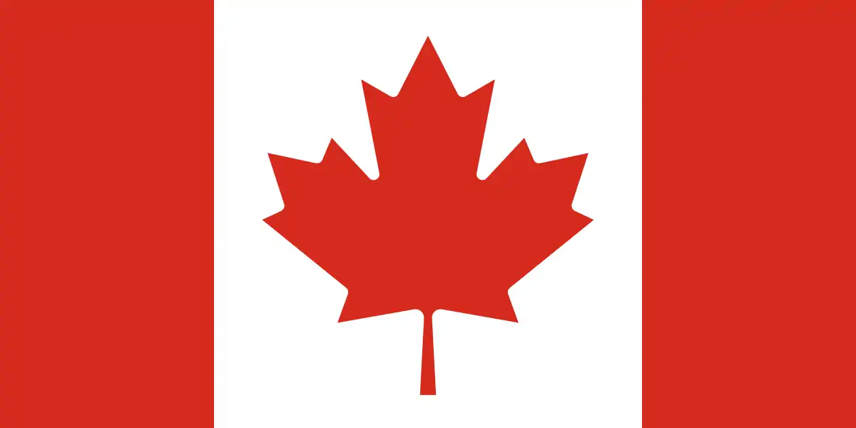 Bandera de Canadá