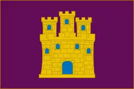 Pendón comunero (pendón morado).