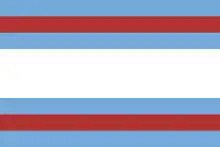 Bandera de Corrientes en 1815.