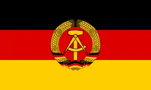 Bandera de Alemania Oriental