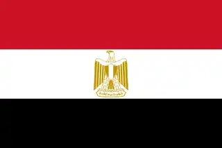 Bandera de Egipto