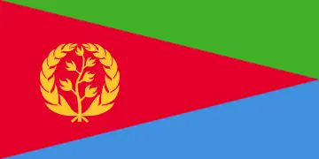 Bandera naval de Eritrea