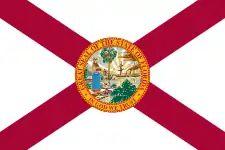 Bandera de Florida (EE. UU.).