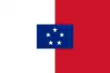 Bandera de Nuevas Hébridas (Vanuatu) bajo la Comisión Mixta Naval Anglo-Francesa (1887-1906)