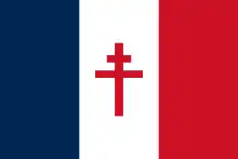 Bandera de la Francia libre(1940-1944)