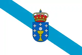 Bandera de GaliciaVersión institucional