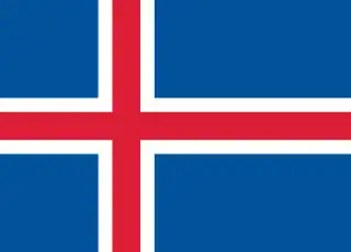 Bandera de Islandia