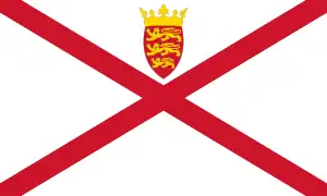 Bandera de Jersey