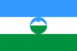 Bandera de Kabardia-Balkaria