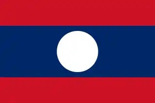 Bandera de Laos