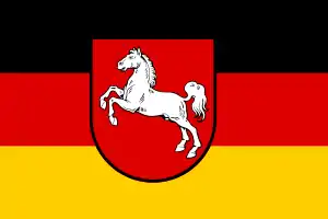 Flag of Niedersachsen