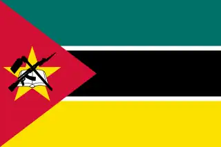 Bandera naval de Mozambique