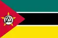 Bandera de Mozambique de 1983.