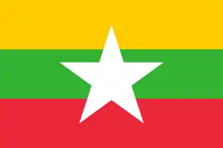 Bandera de Myanmar