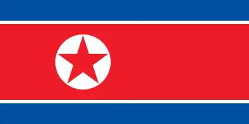 Bandera de Corea del Norte (1948)