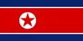 Bandera de Corea del Norte