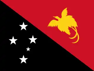 Bandera de Papua Nueva Guinea