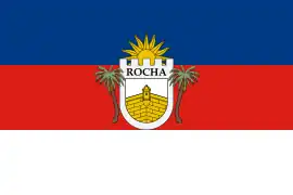 Bandera de Departamento de Rocha