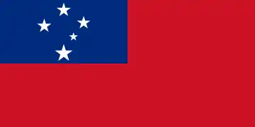 Bandera de Samoa