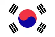 Bandera de South Corea