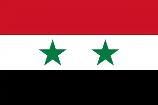 Bandera de Siria