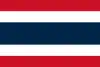 Bandera de Tailandia.