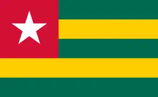 Bandera de Togo