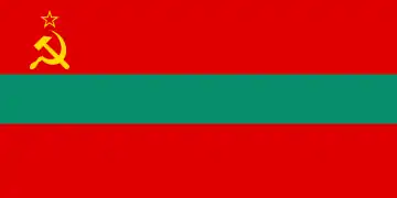 Bandera de Transnistria   1:2