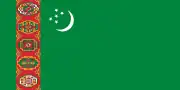 Bandera de Turkmenistán