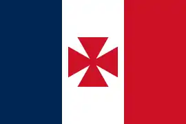 Bandera del Reino de Uvea (1860-1886)