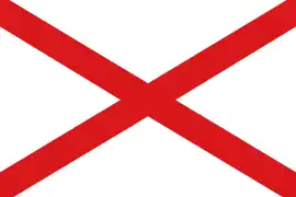 Bandera de Valdivia (Chile).