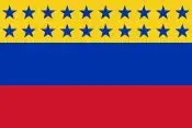 Venezuela (considerada como Segunda Bandera de Federación) (1859-1863)