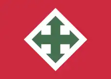 Bandera del Partido de la Cruz Flechada de Hungría