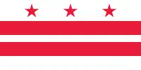 Bandera de Washington, D.C., Estados Unidos