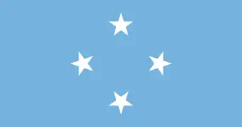 Bandera de Estados Federados de Micronesia