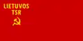 Bandera de la República Socialista Soviética de Lituania (1940-1953)