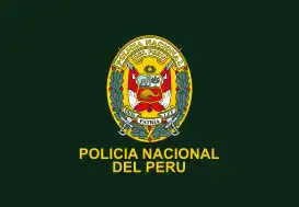 Bandera de la Policía Nacional del Perú.