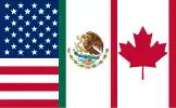 Bandera de América del Norte