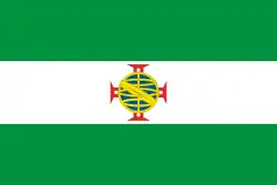 Bandera de la Provincia Cisplatina (1811-1828).