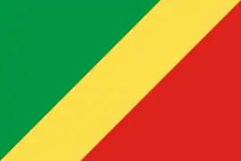 Bandera de República del Congo