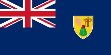 Bandera de Islas Turcas y Caicos