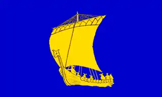 Bandera del Tynwald (Parlamento de la Isla de Man)