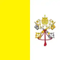 Bandera del Estado de la Ciudad del Vaticano