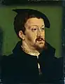 Retrato del emperador Carlos V, escuela flamenca, ca. 1535.